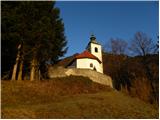 Podbrdo - Planina Za Črno goro